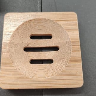 Grizzly Bars Bamboo Soap Dish